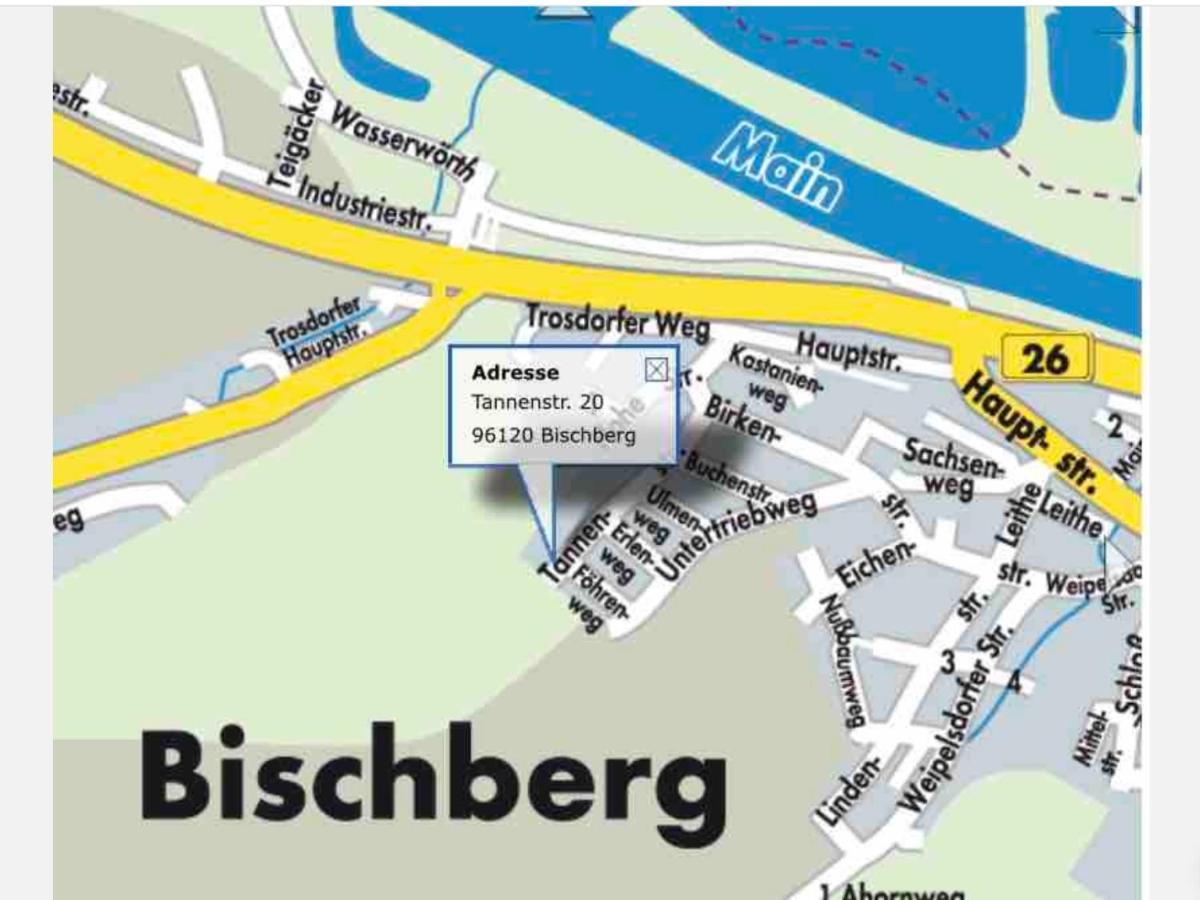 Relaxen Vor Den Toren Bambergs Bischberg 外观 照片